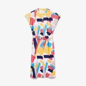 Lacoste Abstract Print Dress , 36/S